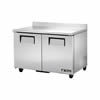 Refrigerator, Work Top 48" Solid Door - 2 Section, TWT-48-HC by True.