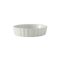 Baking Dish, Creme Brulee 8oz, Fluted - Porcelain White, BPK-0805 by Tuxton.