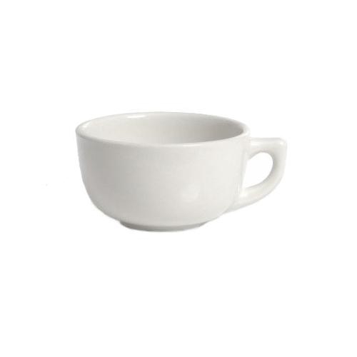 Cup, Cappuccino, 14oz Ceramic, White, BWF-1402 by Tuxton.