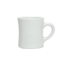 Mug, 9 oz "Diner" Porcelain, White, BWM-090B by Tuxton.