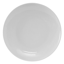 Plate, 9" Round Coupe, Florence, White - VPA-090 by Tuxton.