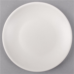 Plate, 9", Round Coupe, Zion, Matte White - VWA-090 by Tuxton.