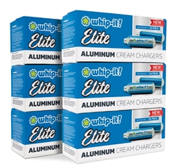 United Brands Whip-It! ELITE Advance Cleaned N2O Aluminum - CC-ELITE-24A