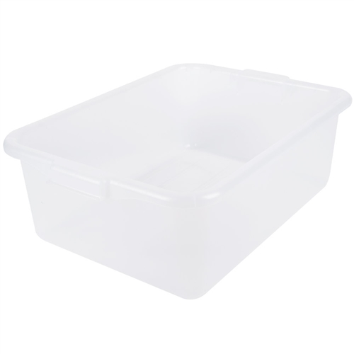 Food Storage Box, Clear, 20" x 15" x 7", 1527-C13