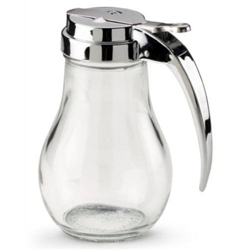 Syrup Pourer, 14oz - Glass Jar, Chrome Top, 214 by Vollrath.