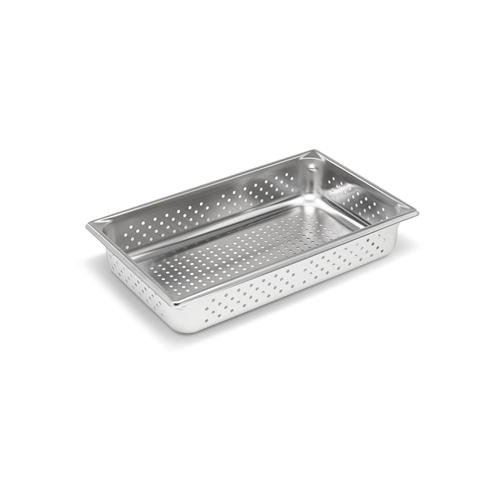 Steam Table Pan, Perforated Full Size "Super Pan Vâ„¢" 4" Deep, 30043 by Vollrath.