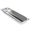 Steam Table Pan, Half Size LONG "Super Pan" V 2 1/2" Deep - 30522 by Vollrath.