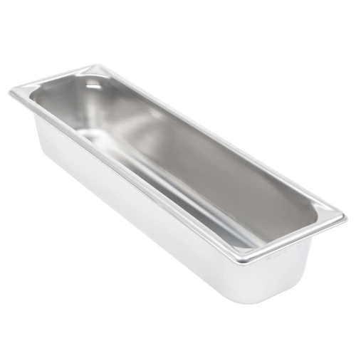 Steam Table Pan, Half Size LONG "Super Pan" V 4" Deep - 30542 by Vollrath.