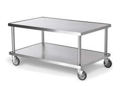 Vollrath Equipment Stand, 36"W x 30"D x 24"H, 5" Casters - 4087936