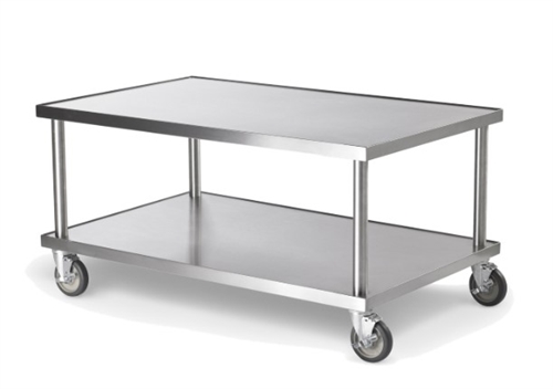 Vollrath Equipment Stand, 36"W x 30"D x 24"H, 5" Casters - 4087936