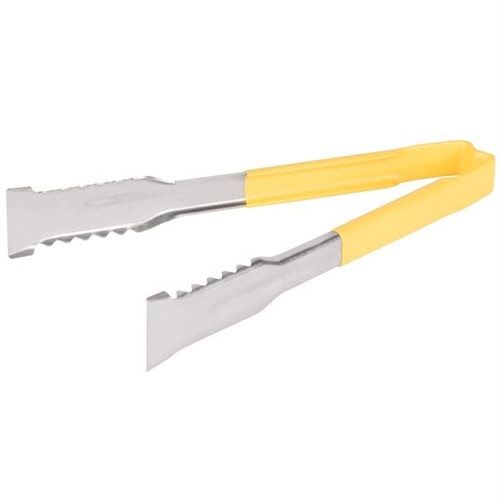 Vollrath Tongs ,Utility 9 1/2" Yellow - 4790950