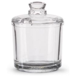 Condiment Jar, Glass With Lid, 527 by Vollrath.