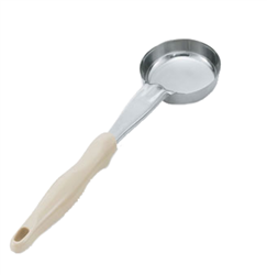 Vollrath Spoodle 3 oz 1-Piece Heavy/Duty, Solid Round Bowl, Ivory Handle  - 6433335