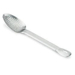 Serving Spoon, 13 1/4" Heavy Duty Perforated Bowl - Stainless Steel, 64404 by Vollrath.