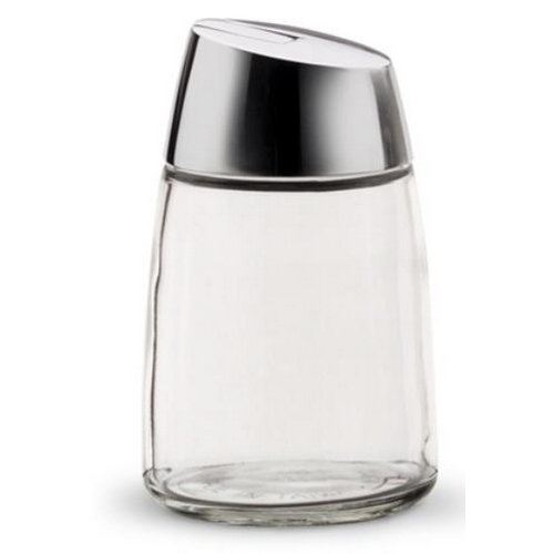 Sugar Pourer, 12 oz Glass Jar, Chrome Top, 930 by Vollrath.