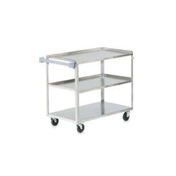 Utility/Bussing Cart, Heavy Duty 3 Stainless Shelves 500 lb Capacity, 97140 by Vollrath.
