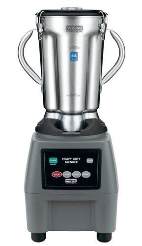 Food Blender, Heavy Duty, 1 gal With Membrane Controls, CB15 by Waring.