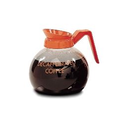 Coffee Decanter, Glass - Decaffeinated, DB-12C-D by Curtis.