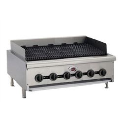 Charbroiler, 36" Wide Countertop Radiant Style - Gas, HDCB-3630G by Wells.