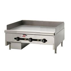Griddle, 36" Manual Controls - Nat. Gas, HDG-3630G-NAT by Wells.