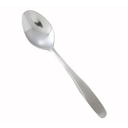 Manhattan 6 3/4" Flatware Stainless Steel Solid Handle Dinner Spoon - 0008-03