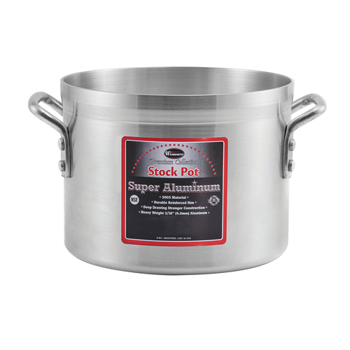 80 qt Heavy Weight Aluminum Stock Pot - AXS-80