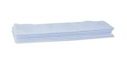 Winco Microfiber Cloth, White, 16" - BTM-16W
