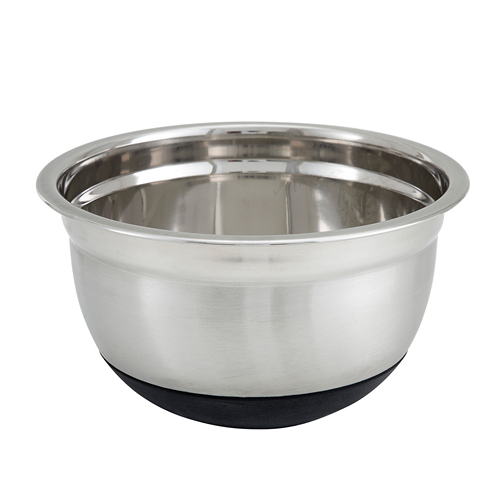 3 qt Heavyweight Stainless Steel Mixing Bowl With Bottom Grip/Non-Slip Base - MXRU-300