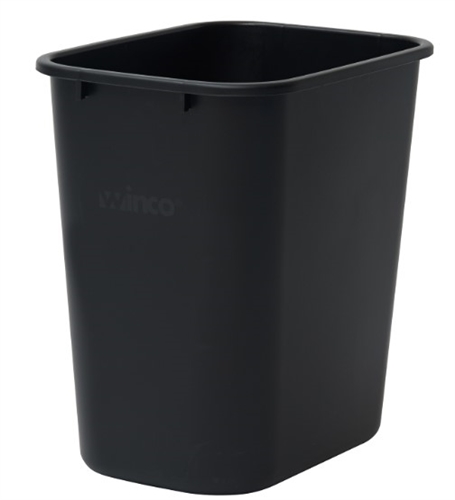 Winco Wastebasket 28qt, Rectangular - PWR-28K