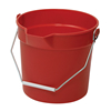 10 Quart Red Polyethylene Utility Pail - UPP-10R