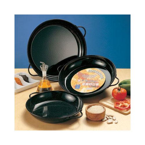 Tapas Pan, Enameled 4" Diameter PS210 by Yaya Imports.