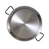 Paella Pan, 16" Diameter - "Pata Negra" Restaurant Grade, PS440 by Yaya Imports.