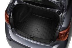 2017 Infiniti Q50 Trunk Protector (Black with Infiniti Logo) | 999C3-J2000