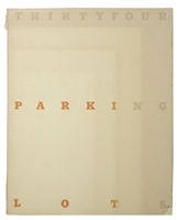 RUSCHA, Edward. Thirtyfour Parking Lots in Los Angeles