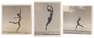 Beach Dancer Triptych