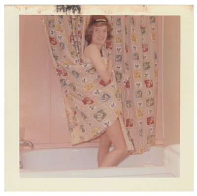 Pink Shower Curtain