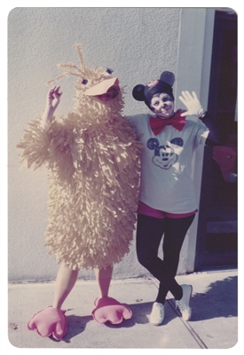Mickey Mouse and Big Bird