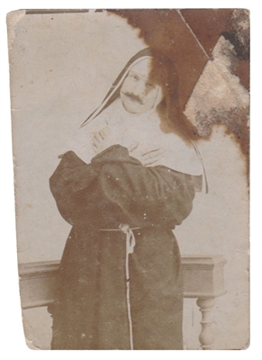 Nun With Mustache