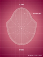 French Lace Hair System - HRA51