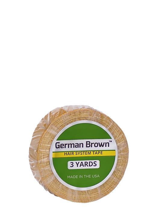 German Brown 3/4" x 3yds - Hair Tape Adhesive -- Walker Tape