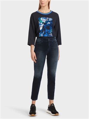 Marc Cain midnight blue five-pocket jeans