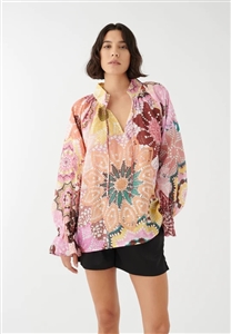 Dea Kudibal  Cassisa oversized loose fitting floral print blouse