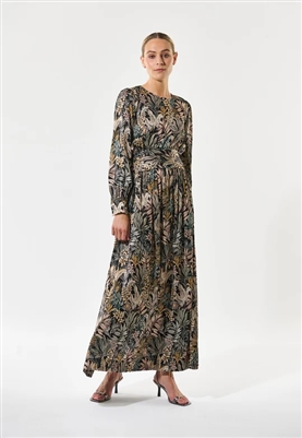 Dea Kudibal FabiannaDEA Sencha Black floral maxi dress
