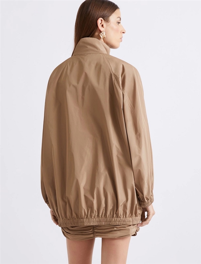 Marella MLSFOSCARI Technical taffeta parka in a TURTLEDOVE colour