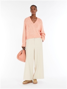 MaxMara Weekend Aloa Peach cotton mix jumper