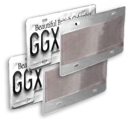 Toll Free Protector License Plate Bundle