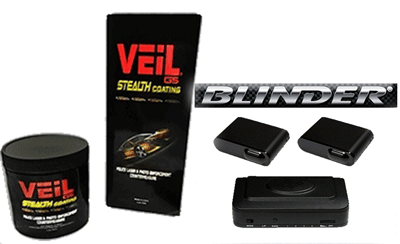 Blinder HP-905 Dual Laser Jammer Veil G5.6 Stealth Coating