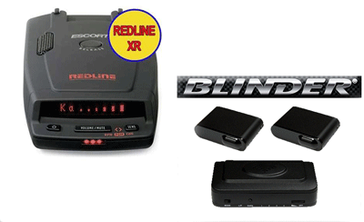 EscortRedline XR, Blinder HP-905 Dual Bundle