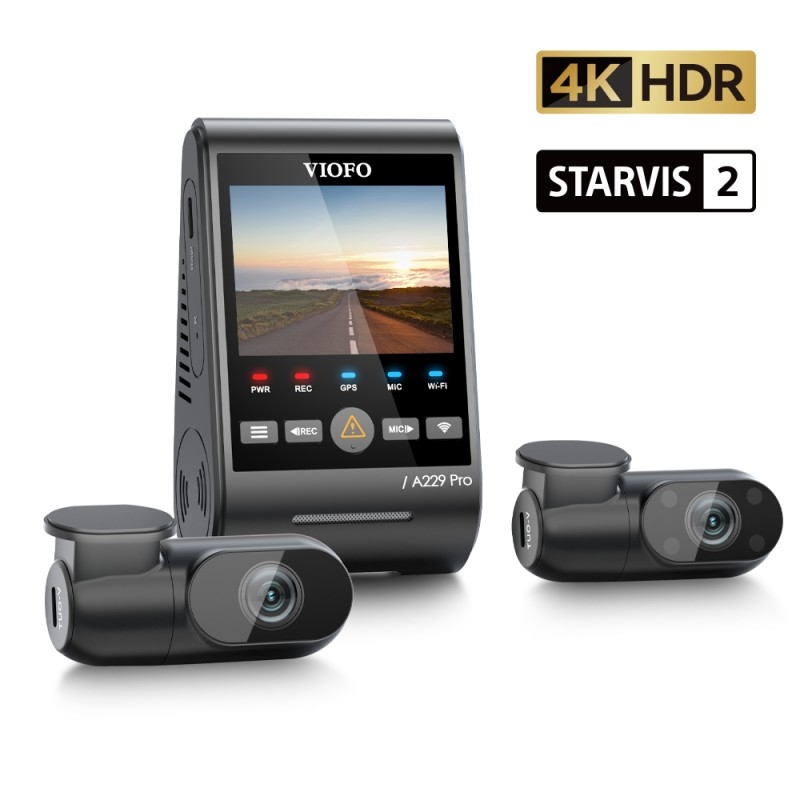 VIOFO A229 Pro 3CH Dash Cam Review