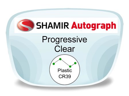 Shamir Autograph 2 Digital (HD) Progressive Plastic Prescription Eyeglass Lenses